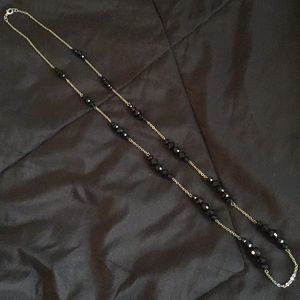 Long beaded necklace